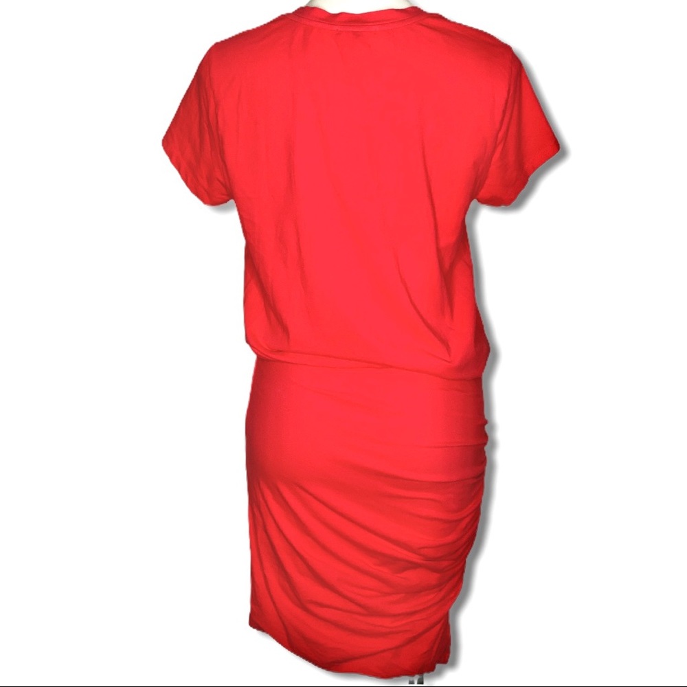 Anthropologie Sundry Tie-Waist Mini Dress XL - Picture 4 of 7